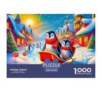 Penguin 1000 Piece Jigsaw Puzzle for Adults - Colourful, Challenging & Brainteasing Jigsaws70x50cm/1000pcs