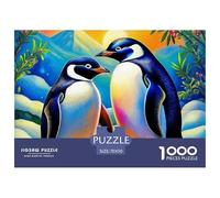 Penguin, 1000-piece Jigsaw Puzzle, Immersive Solo Challenge Encouraging Deep Focus Discipline Visual Analysis, Rewarding Personal Pastime Delivering Satisfaction Progress Pride, Suitable for Ages 12+,