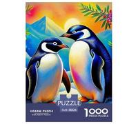 Penguin, 1000-piece Jigsaw Puzzle, Interactive Tabletop Amusement Inspiring Friendly Rivalry Laughter Engagement, Great Choice for Gatherings Celebrations Shared Recreational Moments, Suitable for Age