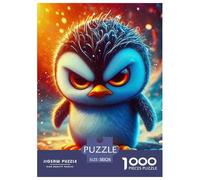 Penguin, 1000-piece Jigsaw Puzzle, Structured Thinking Challenge Offering Purposeful Engagement Away from Screens, Enjoyable Independent Pastime Cultivating Resilience Focus Control, Suitable for Ages
