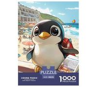 Penguin 1000 Piece Jigsaw Puzzles for Adults Perfect for Relaxation Home Decoration Premium Box Packaging 38x26cm/1000pcs