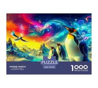 Penguin 1000 Piece Jigsaws for Adults Impossible Beautiful Home Decoration Art Colorful DIY Craft 70x50cm/1000pcs