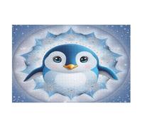 Penguin 1000 Piece Wooden Jigsaw Puzzles for Adults Puzzle Learning Educational Toys Family Games for Kids Jigsaws (75×50cm)