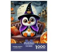 Penguin 1000 Pieces Premium Jigsaw Animal Age 12+ Quirky, Abstract Design, Home Decoration, Educational, Challenging Puzzle Games 38x26cm/1000pcs