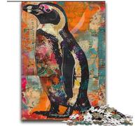 Penguin 2000 Pieces Jigsaw Puzzles For Teens And Adults, Stress Reliever Staycation Kill Time Funny Gift (70x100cm)