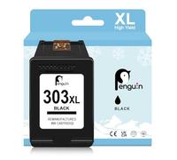 Penguin 303XL Black Compatible with HP ENVY Photo 6234 6220 7120 7820 7834 7155 7865 7134 6252 6255 6258 TANGO X TANGO 100 for 303 XL Printer Ink Cartridge Replacement