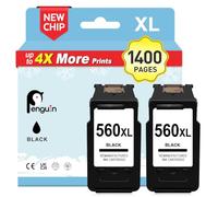 Penguin 560 XL Ink Cartridges Black for Canon TS5350 TS5350a TS5350i