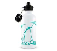 Penguin Animal Art Printed 500 ml Sports Water Bottle.