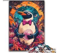 Penguin Art Adult Jigsaws 2000 Pieces Difficult, Educational Games DIY Toys with Matching Poster And Trivia Sheet for Age 14+ (70x100cm)