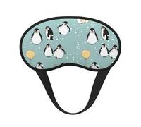 Penguin Balloon Snowflake, Full Eye Covers Light Blocking Eye Masks Blackout Sleep Eye Muffs