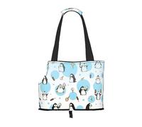 Penguin Balloon Snowflake print Puppy Carrier Walking Dog Bags Pets Dogs Carrier Bags for small Dogs and Cat and Rabbit