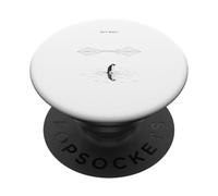 Penguin But Why Head Toward The Mountains PopSockets Adhesive PopGrip