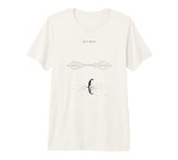 Penguin But Why Head Toward The Mountains Premium T-Shirt