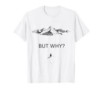 Penguin But Why Head Towards The Mountains Motivational T-Shirt