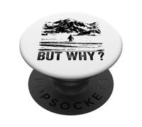 Penguin But Why - Solo Mountain PopSockets Adhesive PopGrip