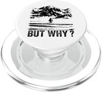 Penguin But Why - Solo Mountain PopSockets PopGrip for MagSafe