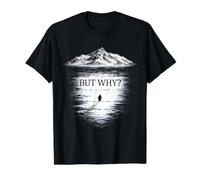 Penguin But Why Value Graphic T-Shirt, Men, Black, S