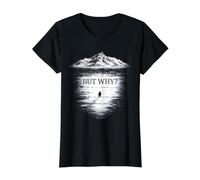 Penguin But Why Value Graphic T-Shirt, Women, Black, S