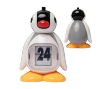 Penguin Calendar Ornament, Cute Penguin Shaped Desktop Pressing Calendar, Retro Table Decoration For Bedroom Study Living Room