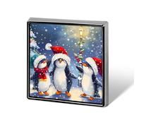 Penguin Christmas Day Funny Lapel Tie Pin Buttons Brooch Badge Pin Clothes Hat Accessories for Men Women