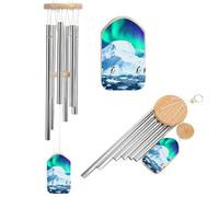 Penguin Colony Wind Chimes for Outside Memorial Tuned Outdoor Windchimes Large Garden Decor Wind Chime with Melodious Sound for Mom Dad Grandma Home Garden Patio Decor