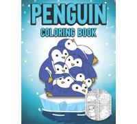 Penguin Coloring Book: Funny Penguin Book