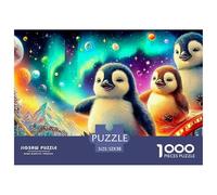 Penguin CouplePremium Jigsaw Puzzles for Adults A 1000-Piece Advanced-Level Set Featuring Challenging And Educational Games - Designed As The Jigsaw Puzzles for Adults And Mature Kids Ag