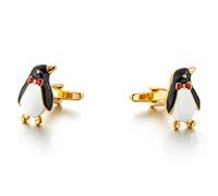 Penguin Cufflinks for Men, Penguin Animal Cufflinks, Penguin with Bow Tie Cuff Links, Lovely Penguin Shirt Tuxedo Cufflinks, Punk Cufflinks French Cufflinks, Best Man Wedding Cufflinks Gifts