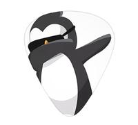 Penguin Dabbing Guitar Plectrums 12 Pieces For Ukulele Bass Instrument Accessories