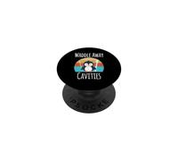 Penguin Dentist Waddle Away Cavities Fun Doctor PopSockets Adhesive PopGrip