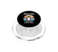 Penguin Dentist Waddle Away Cavities Fun Doctor PopSockets PopGrip for MagSafe