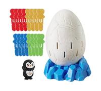 Penguin Egg Toy - Fun Interactive Stitch Toy Game, Penguin Pirate Action Figures Set, Edge Safe Construction | Engaging Surprise Gameplay Experience for Travel Groups