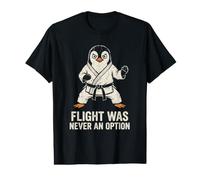 Penguin Flight was Never an Option Funny Karate MMA Value Graphic T-Shirt