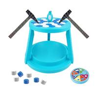 Penguin Game, Board Trap with Hammer Set, Puzzle Game for Home, Hand-Eye Coordination Feature, Family Interactive Play, Learning Tool, Educational Accessory for Party Travel Kids 8.3x6.1 Inches