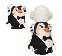 Penguin Gentleman L Pet Apparel for Small Dogs-Cute Summer Outfit for Puppy, Soft Breathable Pet Clothes for Cat