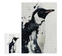 Penguin Grace Art: Seasonal Home Décor, 300 PCS Jigsaw Puzzle for Adults - to Assemble, Frame And Display