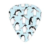 Penguin Guitar Picks 12 Pcs, Acoustic Essential Thick And Thin Plectrums Students 0.46 0.96 0.71 M