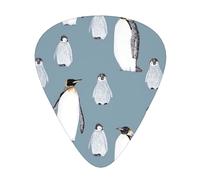 Penguin Guitar Picks 12 Pcs, Acoustic Essential Thick And Thin Plectrums Students 0.46 0.96 0.71 M