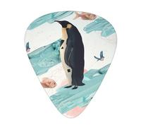Penguin Guitar Picks 12 Pcs, Acoustic Essential Thick And Thin Plectrums Students 0.46 0.96 0.71 M