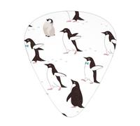 Penguin Guitar Picks 12 Pcs, Acoustic Essential Thick And Thin Plectrums Students 0.46 0.96 0.71 M