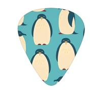 Penguin Guitar Picks 12 Pcs, Acoustic Essential Thick And Thin Plectrums Students 0.46 0.96 0.71 M