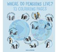Penguin & Habitats Colouring Book: Natural History illustrations (Natural History, animal colouring books)