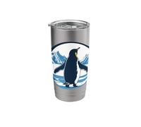 Penguin Heading for The Mountains Stainless Steel Insulated Tumbler