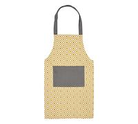 Penguin Home® Apron |Chef Quality | Thokka Print |Plain woven contrast color pocket|Recycled cotton| Eco Friendly & Sustainable | Adjustable Neck Strap|
