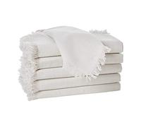 Penguin Home Cotton Napkin Set of 6 - 100% Cotton - Eco Friendly - Sustainable - Size 40 x 40 cm - Beige