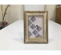 Penguin Home Mangowood Photo Frame 4"X6" (10 X 15 CM) - White Distress Finish, Front Border Style, Handcrafted Wooden Picture Frame for Wall or Tabletop Display, Ideal for Home Decor, Gifts