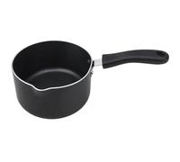 Penguin Home Non Stick Milk Pan 14cm 1.4L Saucepan with Pouring Lips, Easy Clean Nonstick Cooking Pot, Ideal for Milk, Sauces & Heating, Bakelite Handle, Gas & Electric Compatible