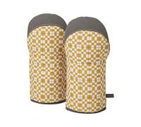 Penguin Home Oven Gloves|Heat Resistant| Colour-Grey & Orange| Cooking Baking Grilling BBQ|Size-18x32cm|