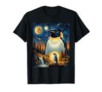 Penguin Howling to The Moon T-Shirt