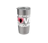 Penguin I Just Really Love Penguins Stainless Steel Insulated Tumbler